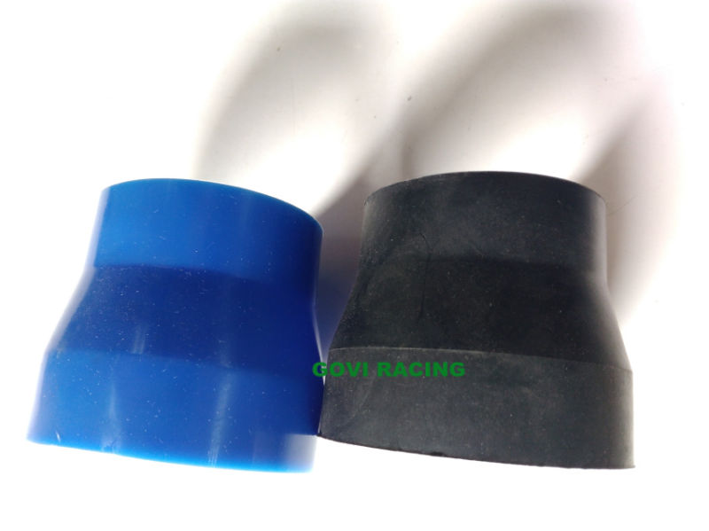 Black 63-76mm Neck Car Rubber Reducer Universal for Auto Air Filter