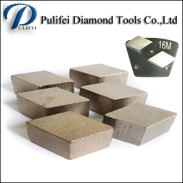 Round Arrow Rectangle Oval Grinding Segment for Trapezoid Metal Pad