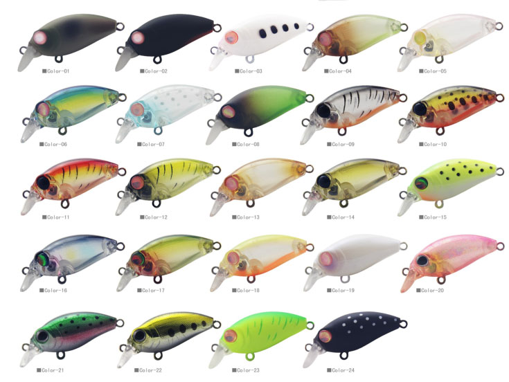 32mm/2.7g Floating Smart Body Fishing Lure Hard Lure with High Performance