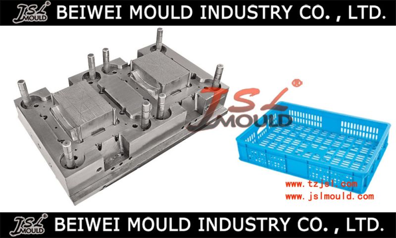 Injection Plastic Vegetable Fruit Crate Mold