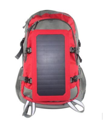 Green Energy High Capacity 7W Solar Charger Backpack for Mobile Phone iPad (SB-179)