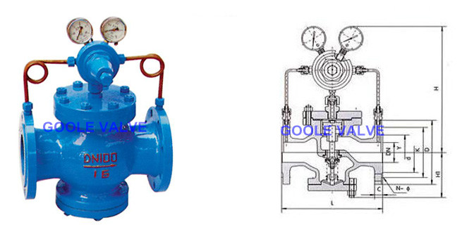 Pressure Reducing Valve for Gas (GAYK43F/H)