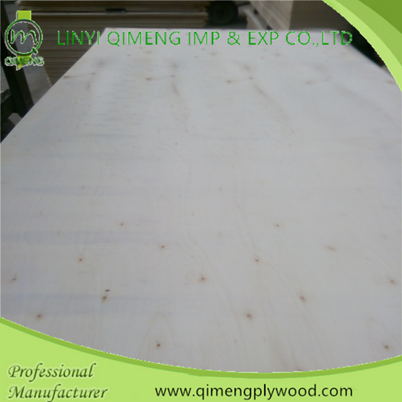 Linyi Qimeng Supply 3mm Poplar Plywood with Good Quality