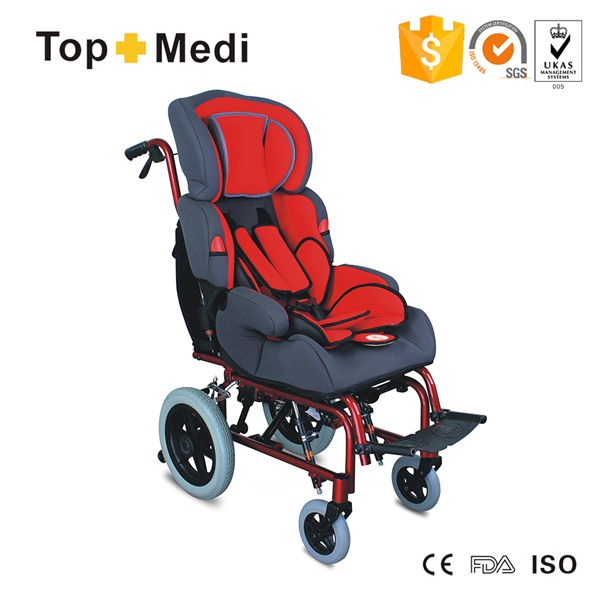 Manual Reclining Highback Cp Wheelchair for Children