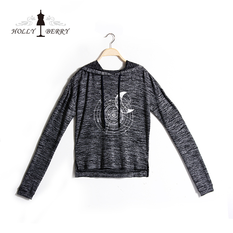 Gray Sweatshirt for Women