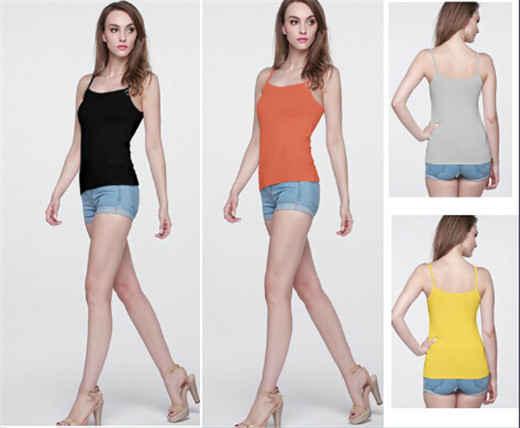 Summer Fashion Women in Multiple Colors Singlet Tops (MU6634)