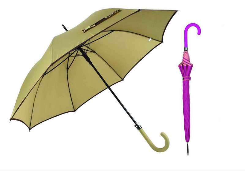 Edged Design Straight Automatic Umbrella (YS-SA23083928R)