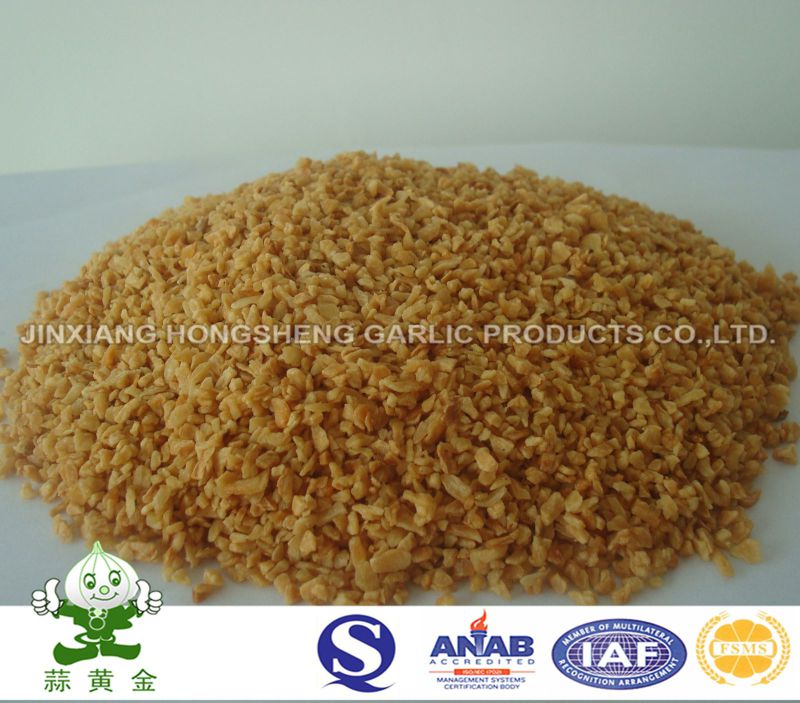 Crispy Fried Garlic Granules From Jinxiang Hongsheng Garlic Products Co., Ltd.