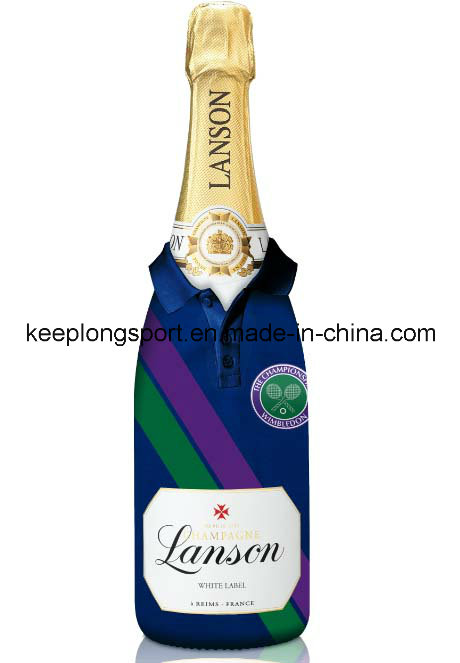 Custom Fashionable Neoprene Champagne Bottle Holder, Bottle Cooler Bag