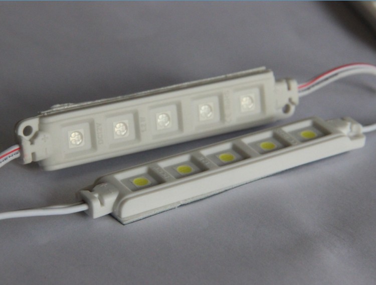 1.2W 5050SMD 5 LEDs Injection LED Modules