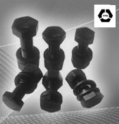 DIN En 14399-4 Heavy Hex Bolts with Black