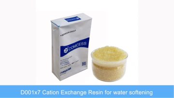 D001x7 Cation Exchange Resin for water softening