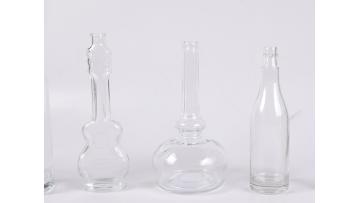 bottle with glass