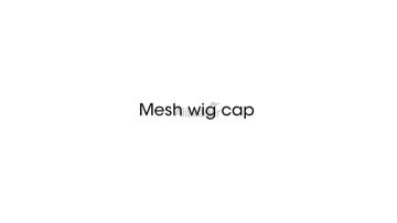 mesh wig cap