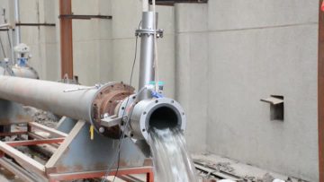 non-full pipe electromagnetic flowmeter