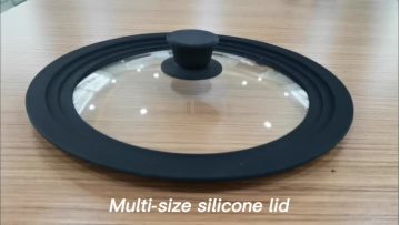 Multi size slicone glass lid