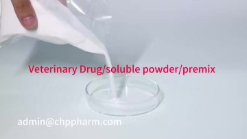 Veterinary soluble powder-premix