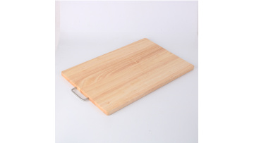 Rubber Wood Rectangle Chopping Board Bread Whole Wood Portable  Household Fruit Board1