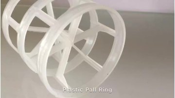 random tower packing PP RPP PE PVC CPVC PVDF plastic pall ring 16-76mm applied in plastic packed columns1
