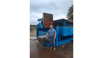 Metal Scraps Waste Baling Press