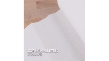 white virgin embossed kitchen paper video (10)