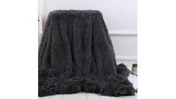 Super Soft Faux Fur Blanket Warm PV Fleece Blankets Reversible With Sherpa Shaggy Fuzzy Fur Brushed Bed Blanket Throw for winter1