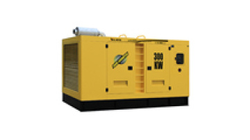 300KVA small soundproof diesel silencer muffler generator machine1