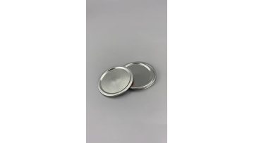 no print metal lid