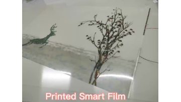 UV Printed Smart Film and Switchable Glass