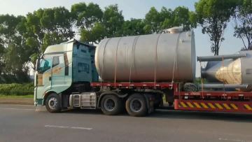 Storage tank delivery video