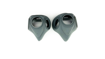 Medical respirator silicone mask