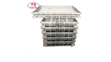 Heat treatment  investment casting heat resistant steel baskets for heat treatment furnace1