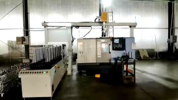 1.Gantry Loader With One CNC Machine