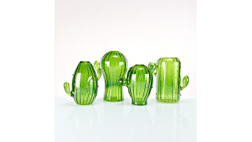 BOROSILICATE CACTUS VASE