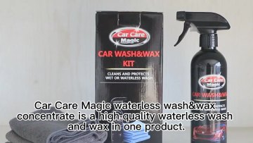 waterless car wash kit