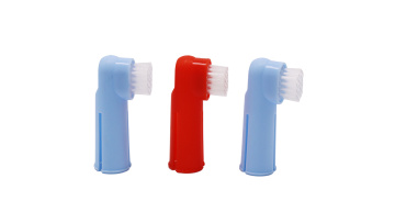 Plastic Pet Finger Toothbrush