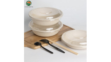 Clear Plastic Lids For Sugarcane Trays