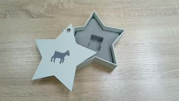 5 star shaped box