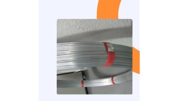 3.0*2.4mm alambre galvanizado calibre 18 Hot Dipped Galvanized Steel Oval Wire1