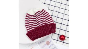 children's striped knitted hat