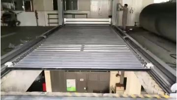 Aluminum alloy roller shutter door