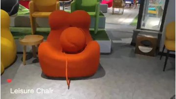 New Design Minimalist Italian Lounge Sofa Chair Fiberglass Ball Hugging Leisure Sofa For Living Room1