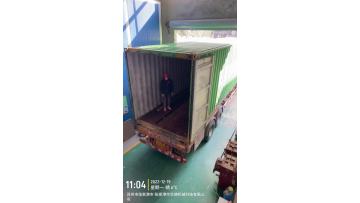 PVC extruder loading to Egypt 
