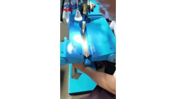 Straight seam welding machine for electric kettle