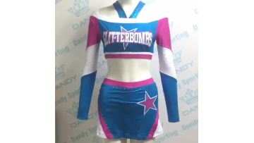 crop top cheer uniform