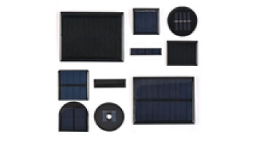 Custom Shape 1W 5W 10W 20W Small Round Solar Panel 12V Mini Solar Panel for Lawn Lights CCTV Camera1