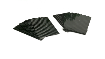 90*50*0.5mm best quality carbon fiber customer design business card1