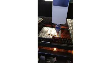 fiber laser cutting 25mm carbon steel.mp4