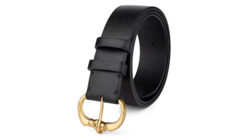 Fashionable Minimalist Women's Leather Belt