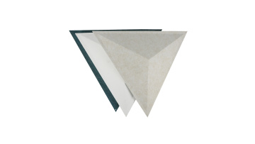 Triangle acoustic panels